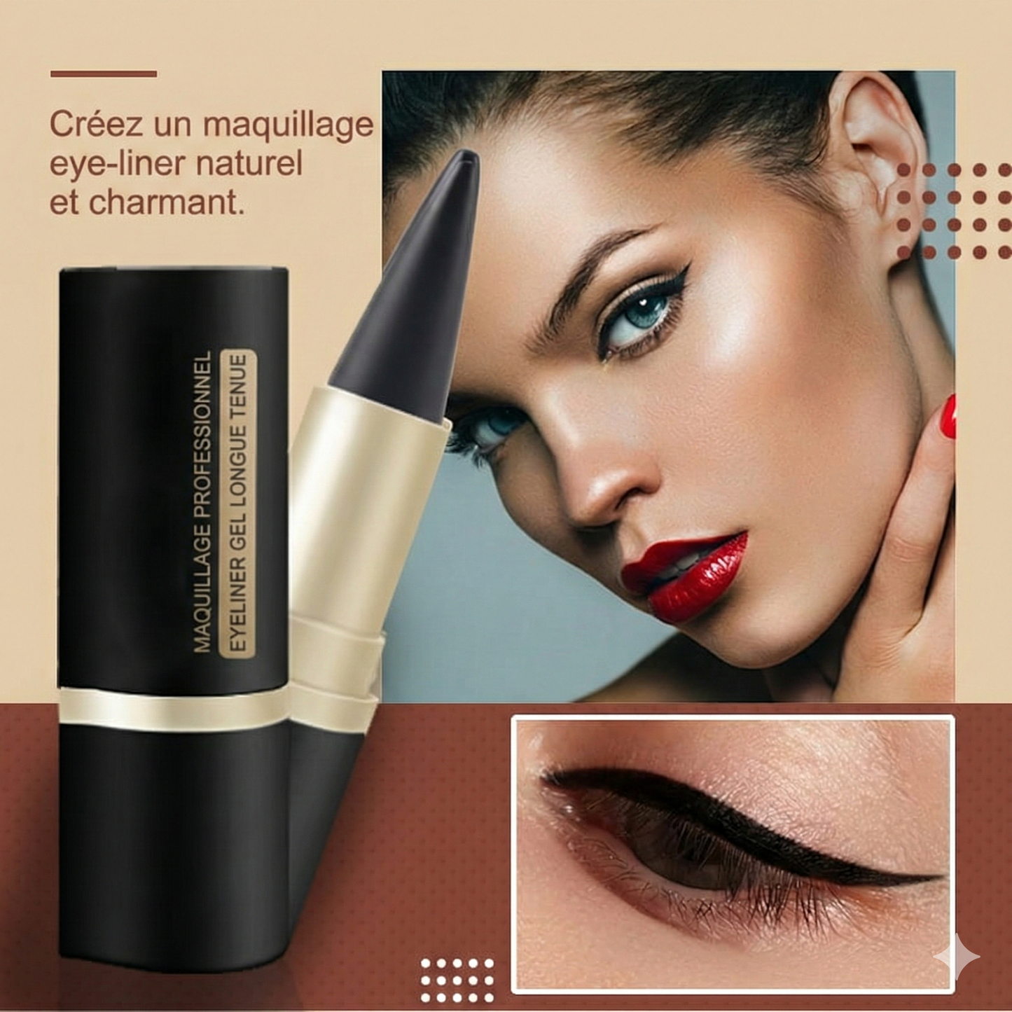 LipLine™ – Le regard glamour en un clin d'œil（1 acheté = 1 offert）