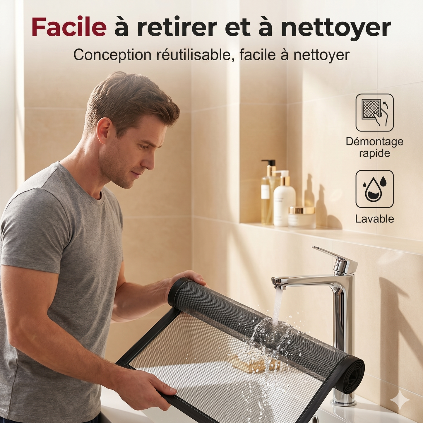 ClearView Pro – L'écran magnétique anti-insectes pour aérer en toute tranquillité