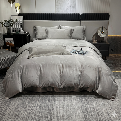 PureJacquard Chic – Le confort respirant et soyeux pour un sommeil haut de gamme
