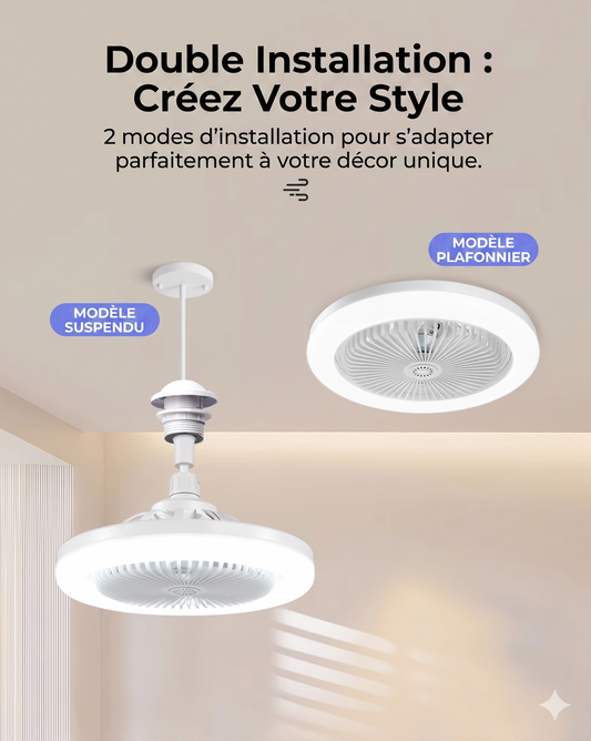 AeroLumi – La solution multifonction combinant ventilation rafraîchissante et éclairage LED