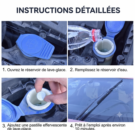 MaxÉclat – Le pouvoir dégraissant redoutable pour des vitres impeccables et des essuie-glaces silencieux