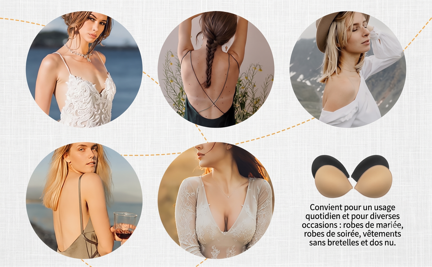 SecretLift – Le soutien-gorge adhésif invisible et galbant