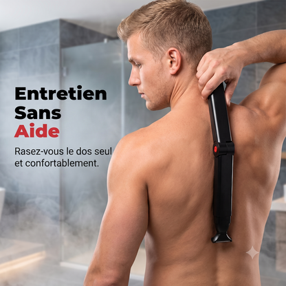 FlexiTrim – Manche extensible pour un rasage corporel accessible partout