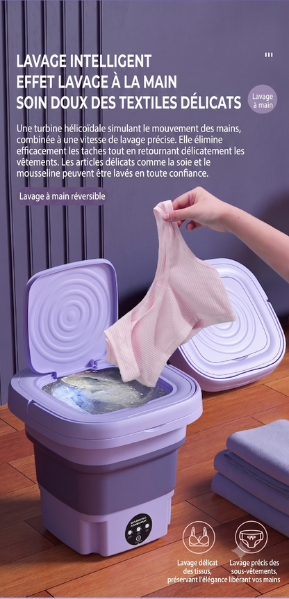 FoldWash Pro – La machine à laver portable et pliable pour simplifier votre quotidien