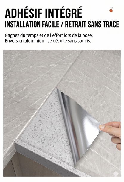 EasyProtect Marble – Le film protecteur sur mesure, imperméable et facile à nettoyer