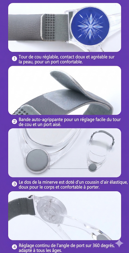 SilicoComfort™ – Appui ergonomique en silicone souple et respirant