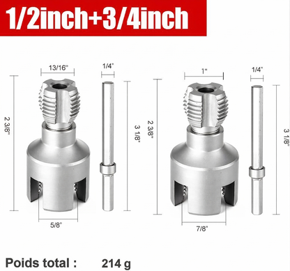 ProFilet™ – Coupe précise pour nettoyer et refaire vos filetages