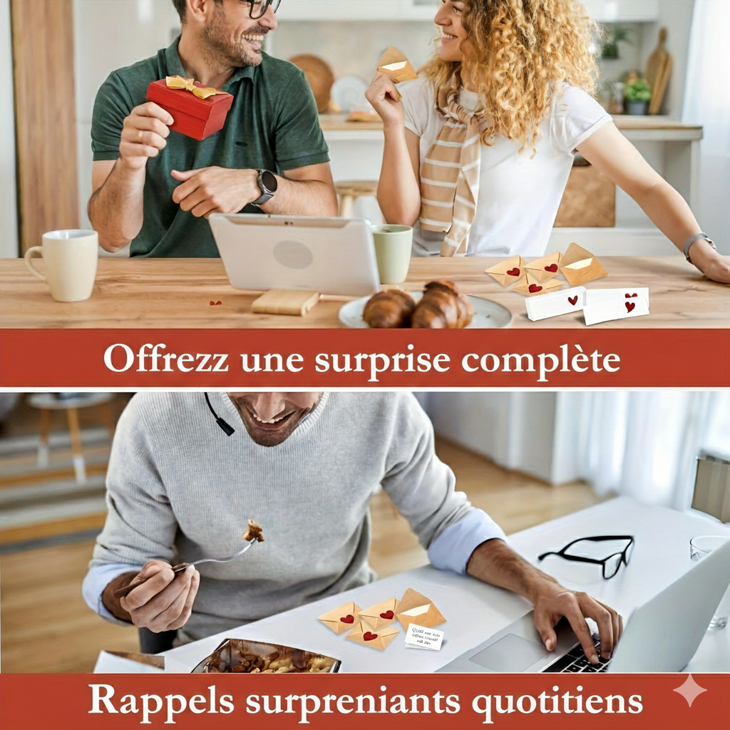 À Ouvrir Quand...™ – Votre histoire en 30 messages