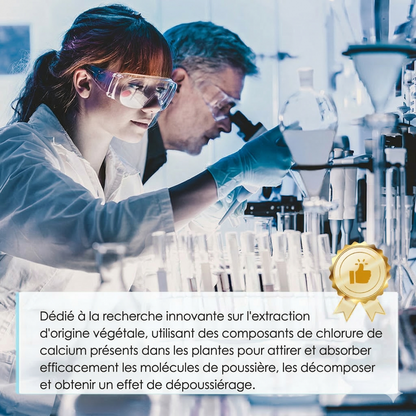 PurifiBox™ –  Formule végétale sûre qui purifie l'air Collecte passive de la poussière sans électricité