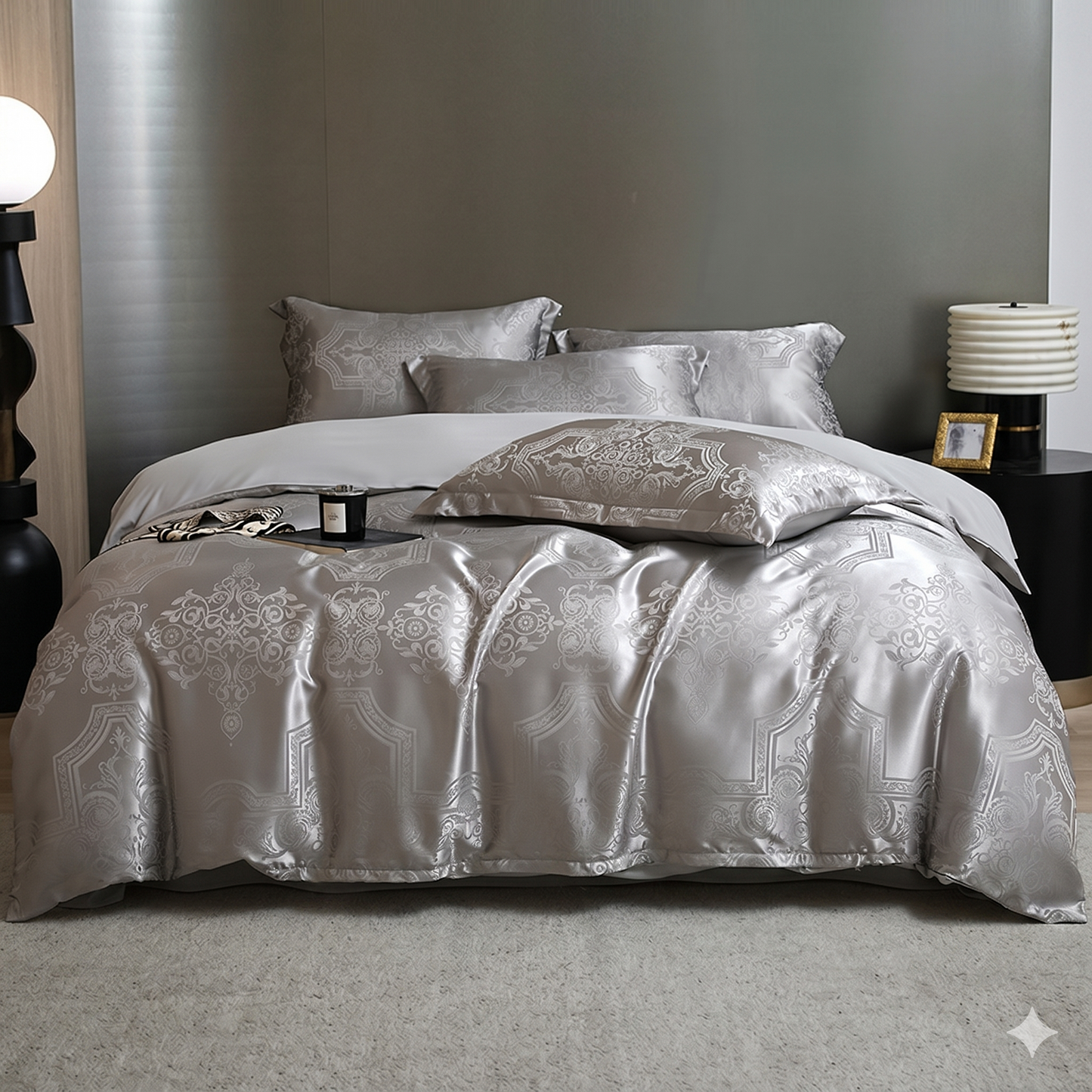 PureJacquard Chic – Le confort respirant et soyeux pour un sommeil haut de gamme