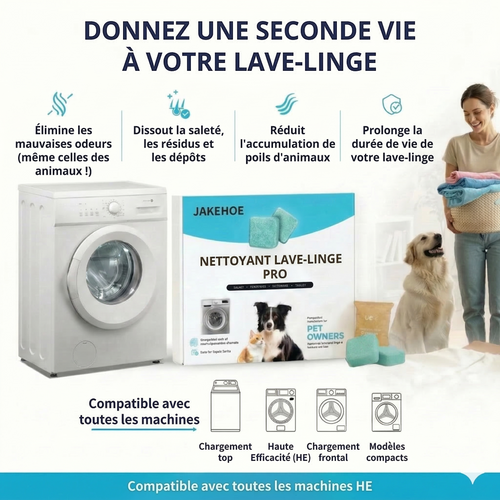 PureWash™ – Nettoyage en profondeur antibactérien