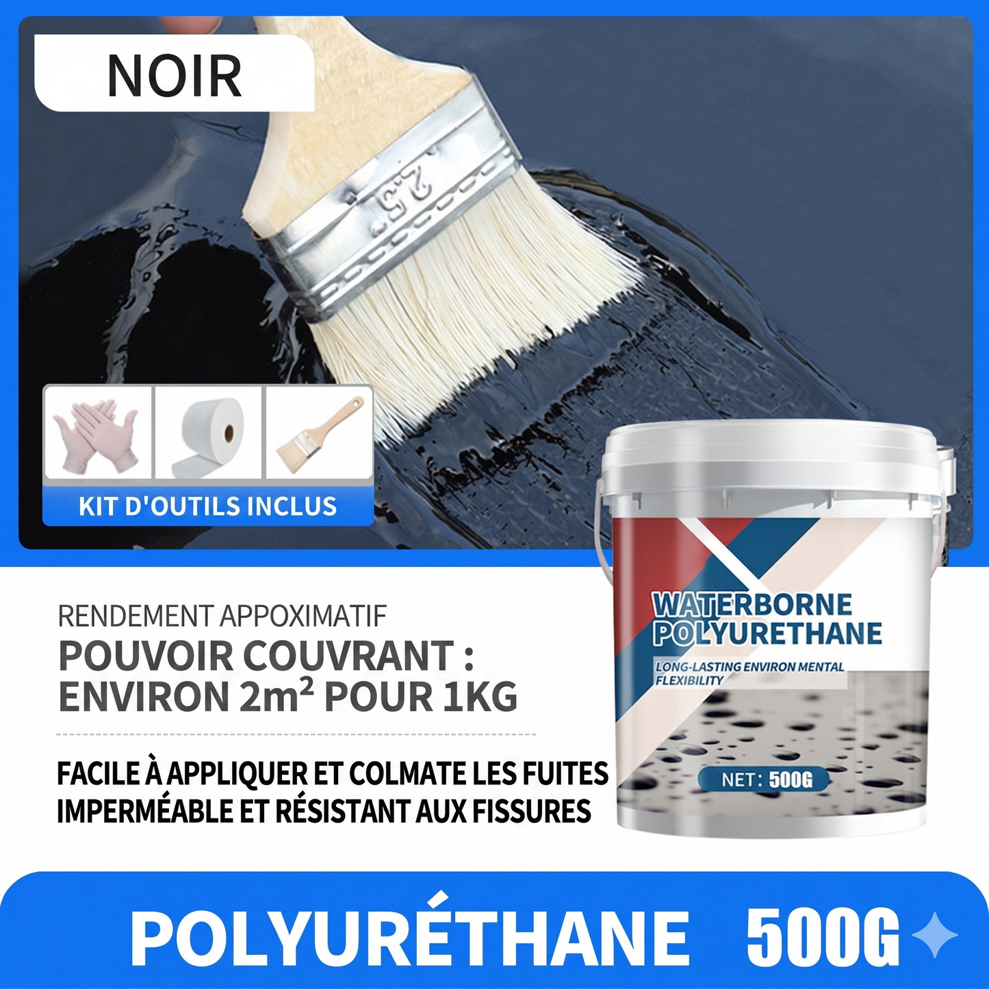 AquaShield Pro – Le mastic d'étanchéité flexible pour une protection anti-fuites absolue