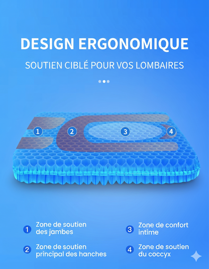 ErgoNes – Le support polyvalent et ultra-résistant pour transformer n'importe quel siège en nuage de confort