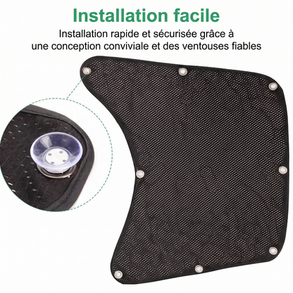 OptiShade Pro – Le store pare-soleil intimité avec fixation nomade par ventouses