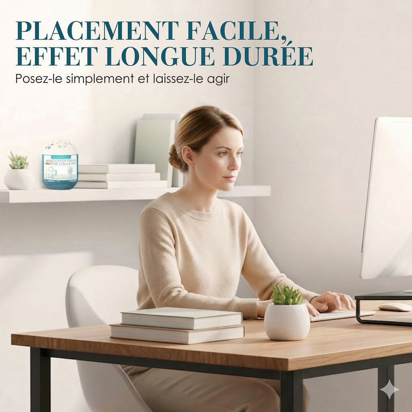 PurifiBox™ –  Formule végétale sûre qui purifie l'air Collecte passive de la poussière sans électricité