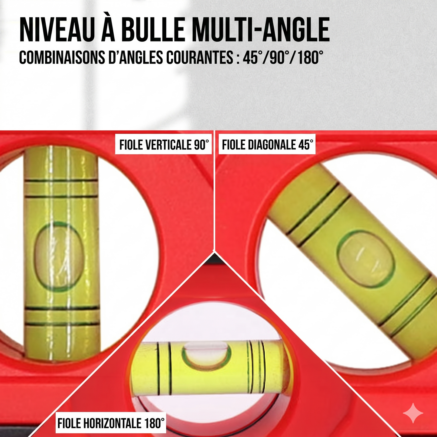 FlexiLevel – Le niveau pliable et magnétique pour des mesures de haute précision