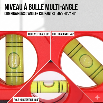 FlexiLevel – Le niveau pliable et magnétique pour des mesures de haute précision