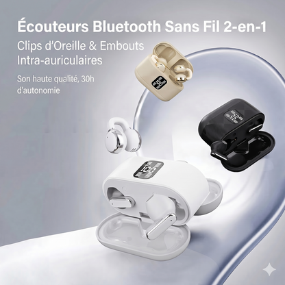 DualBeat – Les écouteurs Bluetooth 2-en-1 polyvalents pour allier confort sportif et immersion intra-auriculaire