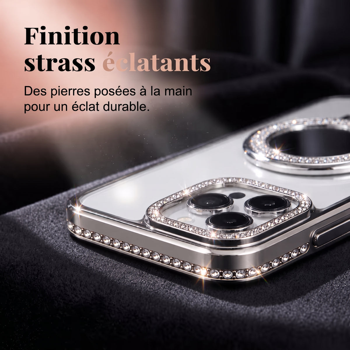 LuxeCase – La protection étincelante et multifonction