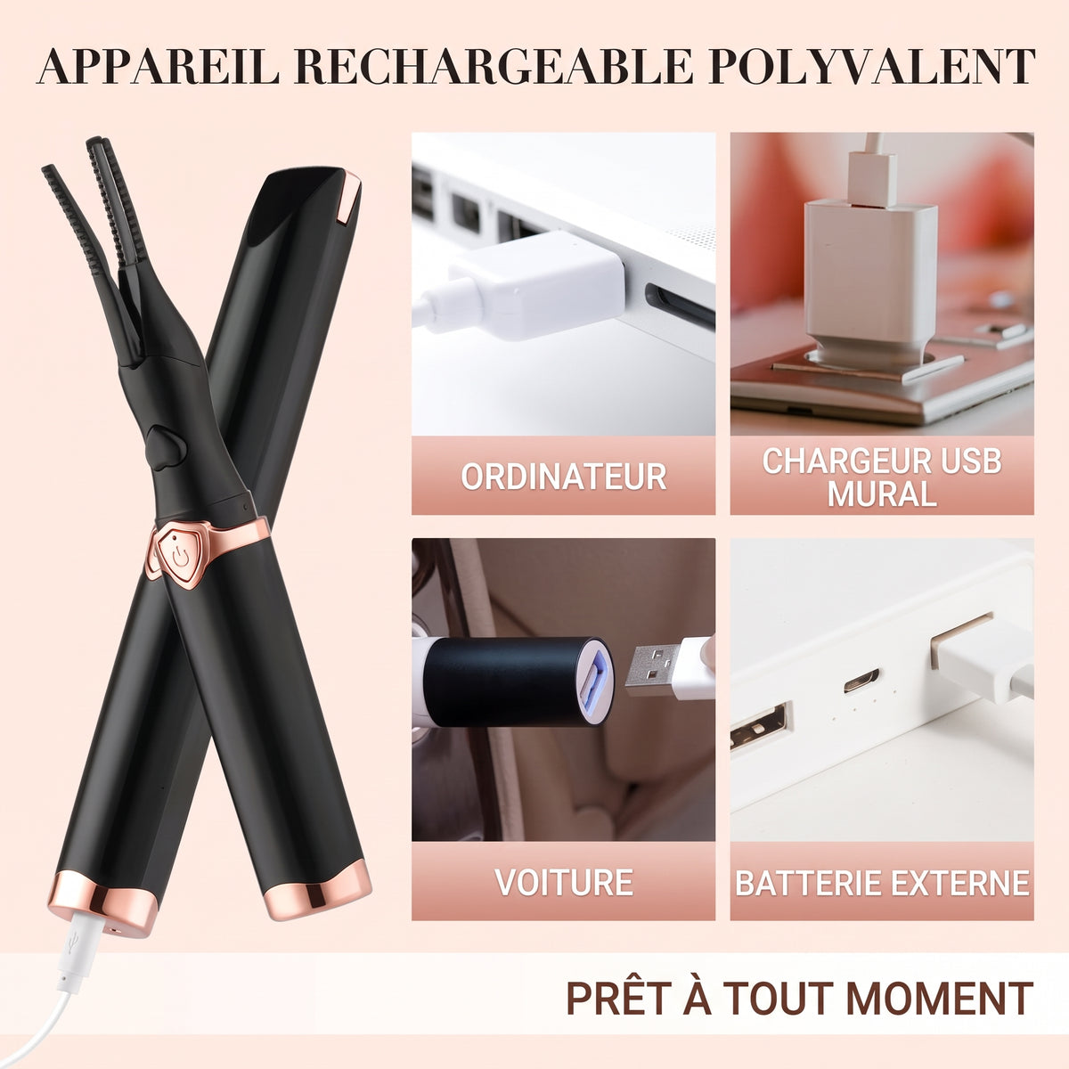 HeatCurl – L'appareil thermique nomade pour des cils parfaits