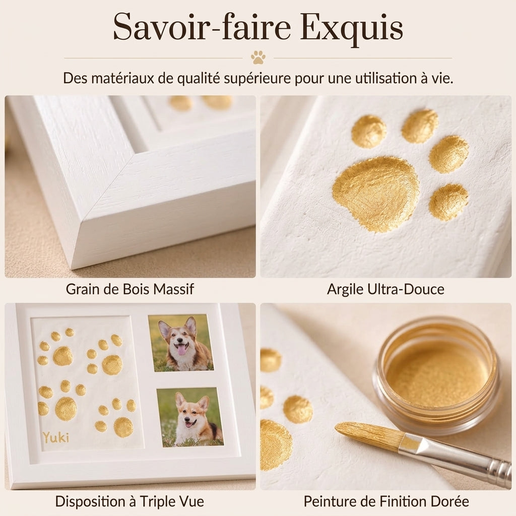 TrioFrame – Cadre photo souvenir mémorable
