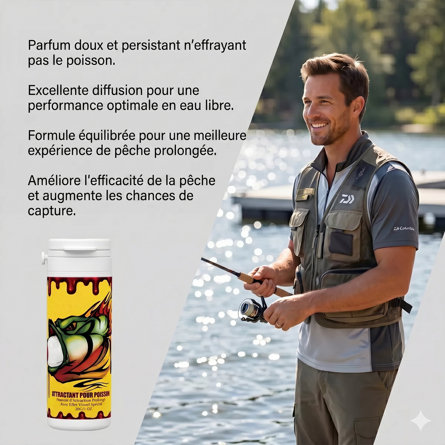 LureBoost Pro – L'attractant visuel et aromatique facile à fixer sur vos leurres