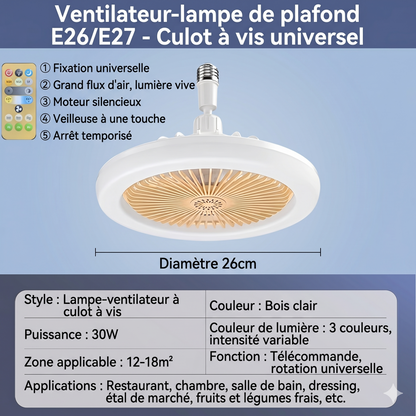 AeroLumi – La solution multifonction combinant ventilation rafraîchissante et éclairage LED