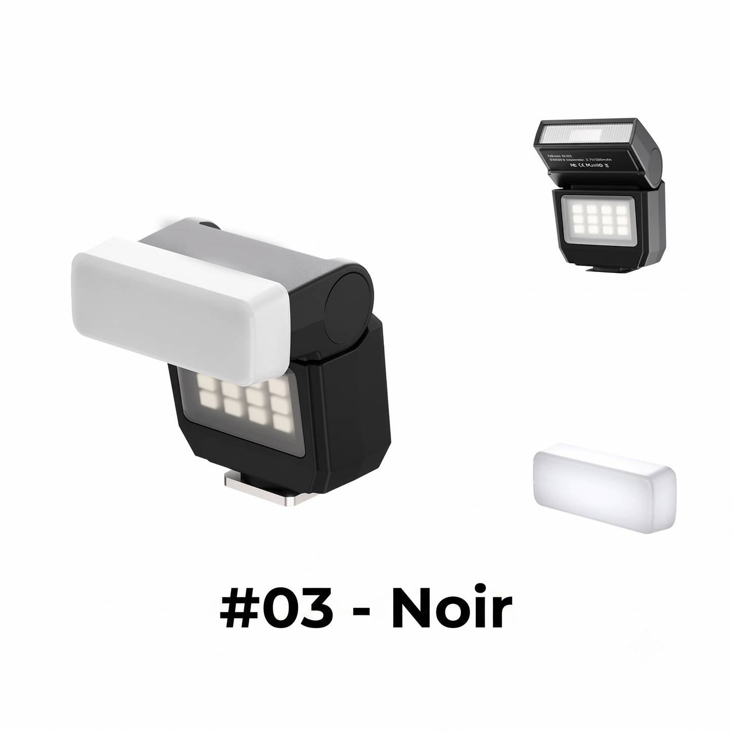 FlashMini – Le mini flash d'appareil photo à double mode