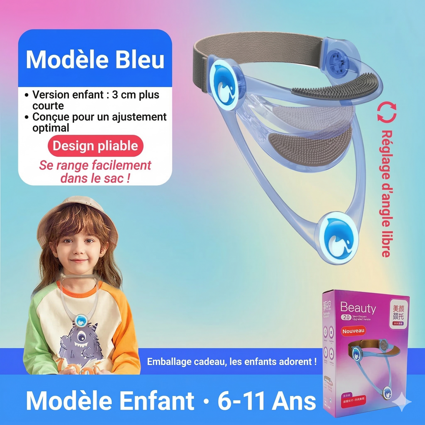 SilicoComfort™ – Appui ergonomique en silicone souple et respirant