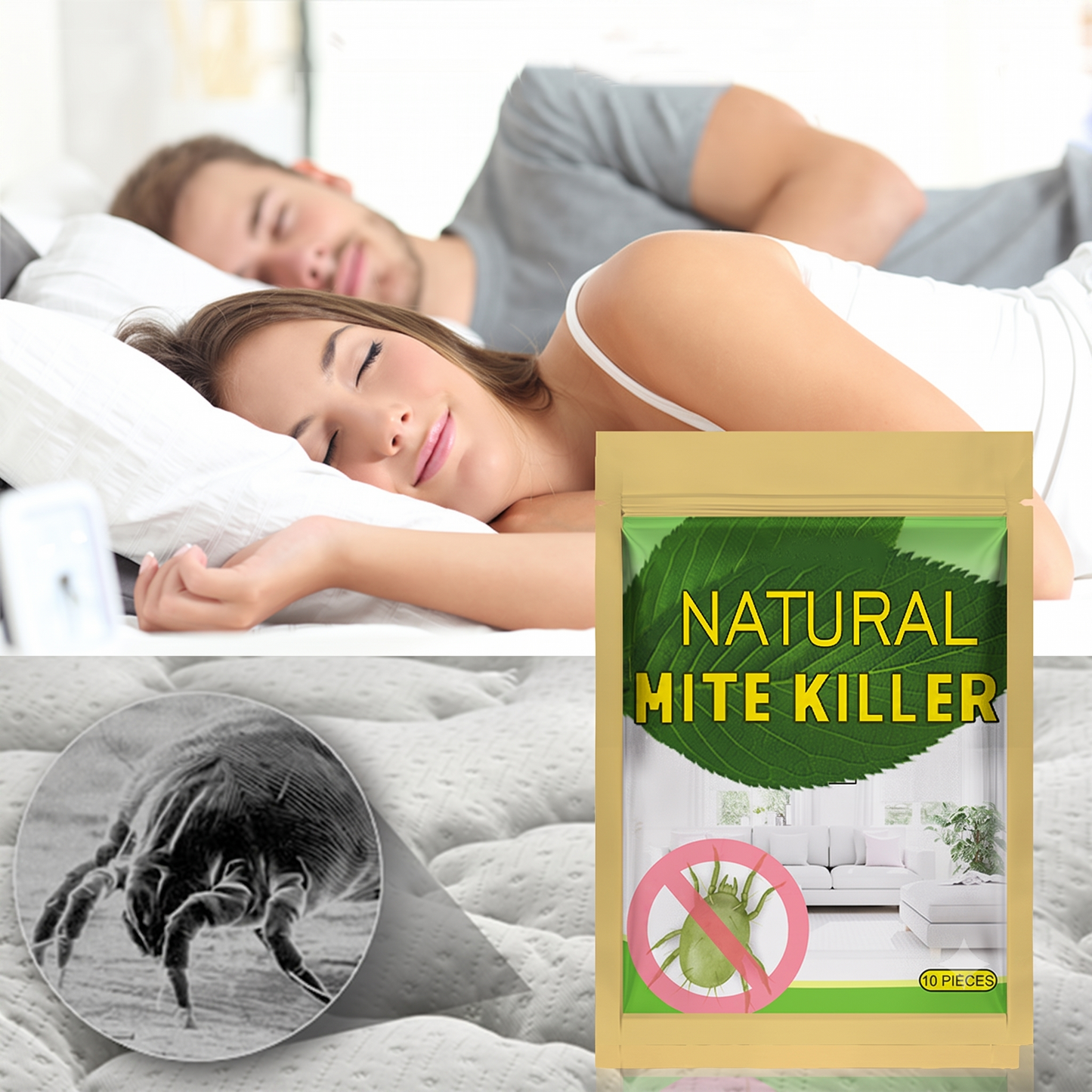 AcarZen – Sachet anti-acariens naturel et sûr