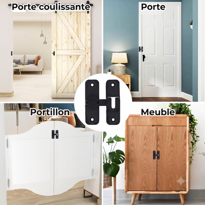 FlexiLock – Verrou universel rabattable à 90° ou 180°