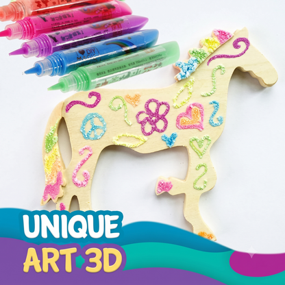 Stylo de dessin 3D pour enfants – Transformez vos dessins en véritables créations 3D