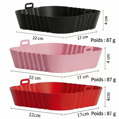 AirShield™ – Plateau réutilisable pour friteuse à air