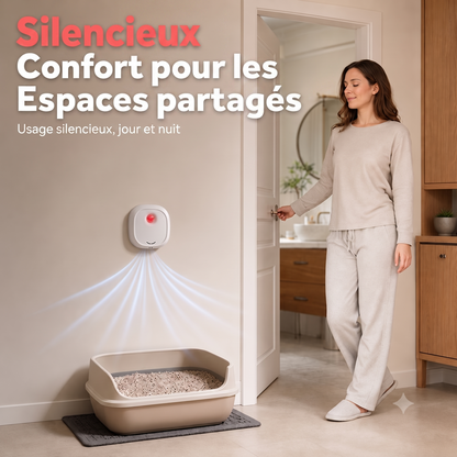 OdorFree – Purificateur d'air intelligent aux ions négatifs pour éliminer efficacement les odeurs