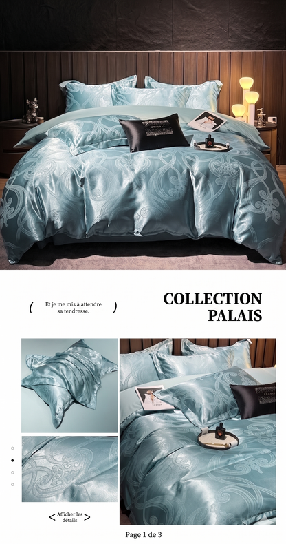 PureJacquard Chic – Le confort respirant et soyeux pour un sommeil haut de gamme