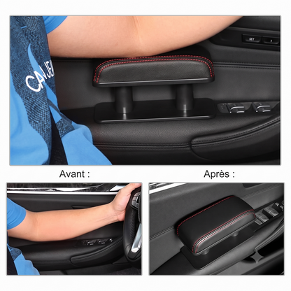 ErgoDrive – Accoudoir ergonomique réglable en hauteur ,Conception universelle, compatible avec tous les modèles de voiture