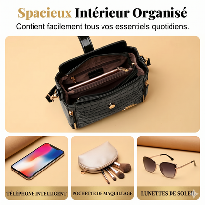 CrocoChic Pro – Le sac à main texturé croco pour une allure élégante au quotidien