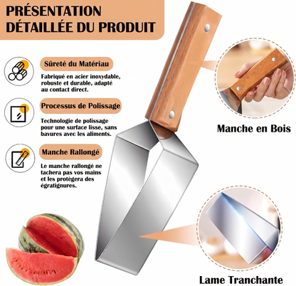 MelonMaster – L'ustensile de cuisine multifonction indispensable pour trancher tous vos fruits estivaux