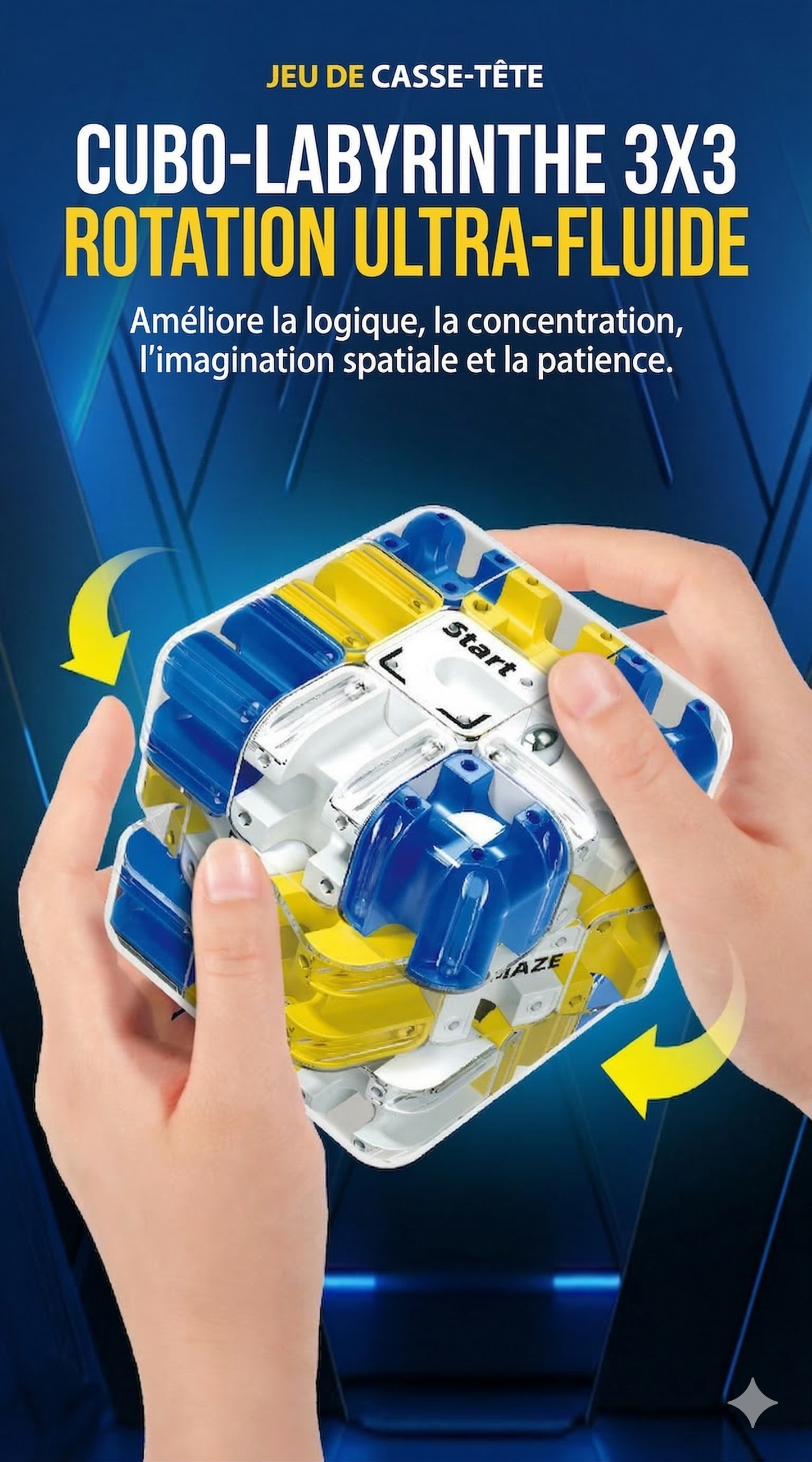 LabyCube 3D™ – Défi spatial fascinant et stimulant