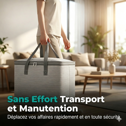 MaxiStore – Le sac de rangement très grande capacité pour une organisation optimale de votre literie et de vos vêtements