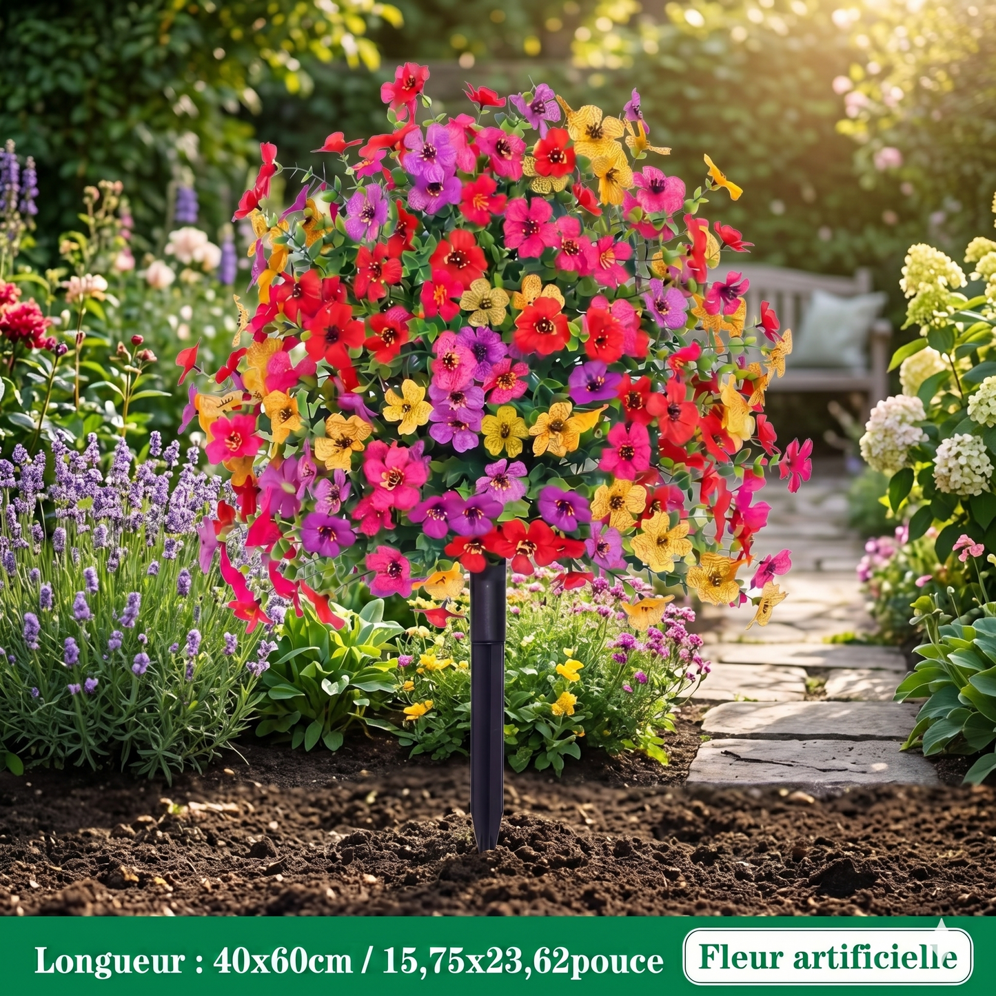 DecoFlore Pro – La sphère florale éternelle pour un extérieur toujours éclatant