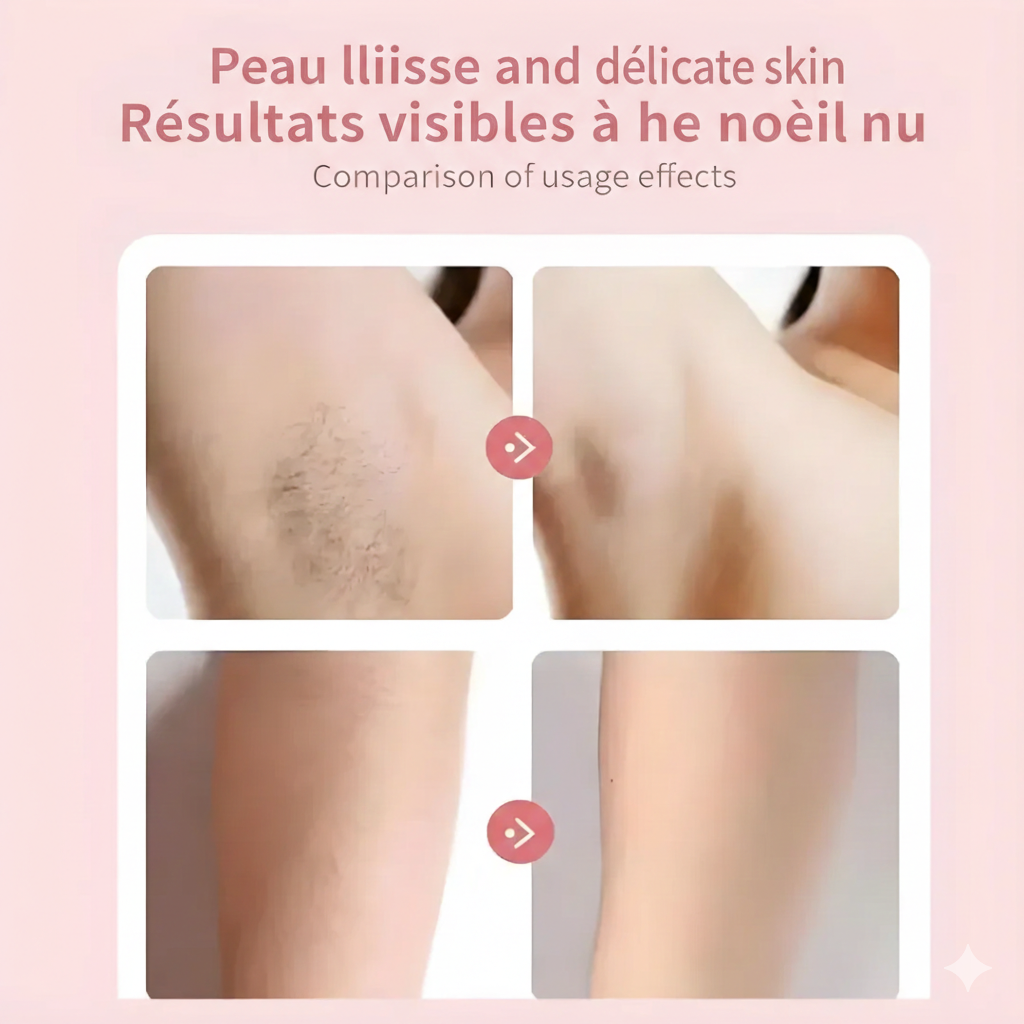 PeauDouce™ – L'épilation haute précision pour peaux sensibles