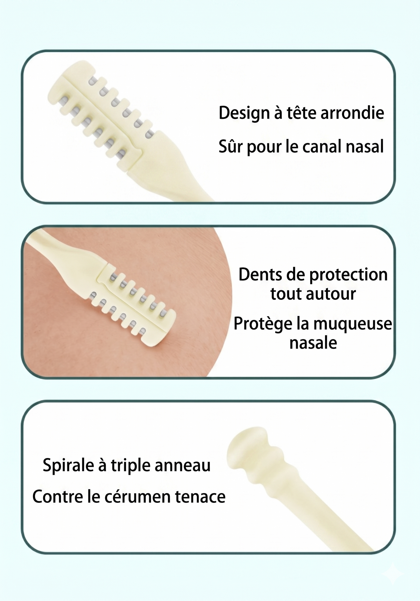 PocketTrim Pro – L'accessoire rotatif de précision pour les poils du nez et des oreilles