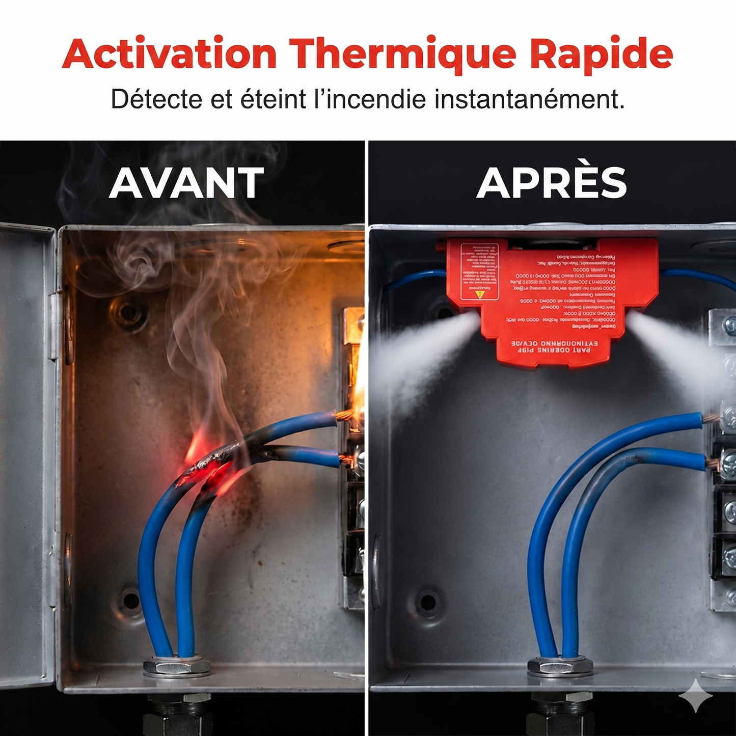 AeroGuard – L'extincteur automatique compact pour armoires électriques
