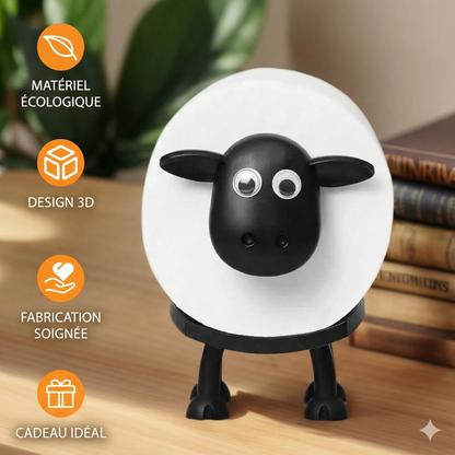 MoutonChic™ – L’accessoire ludique qui donne du caractère à votre foyer  （Lot de 3 pièces）