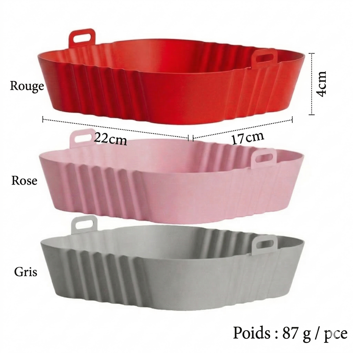 AirShield™ – Plateau réutilisable pour friteuse à air