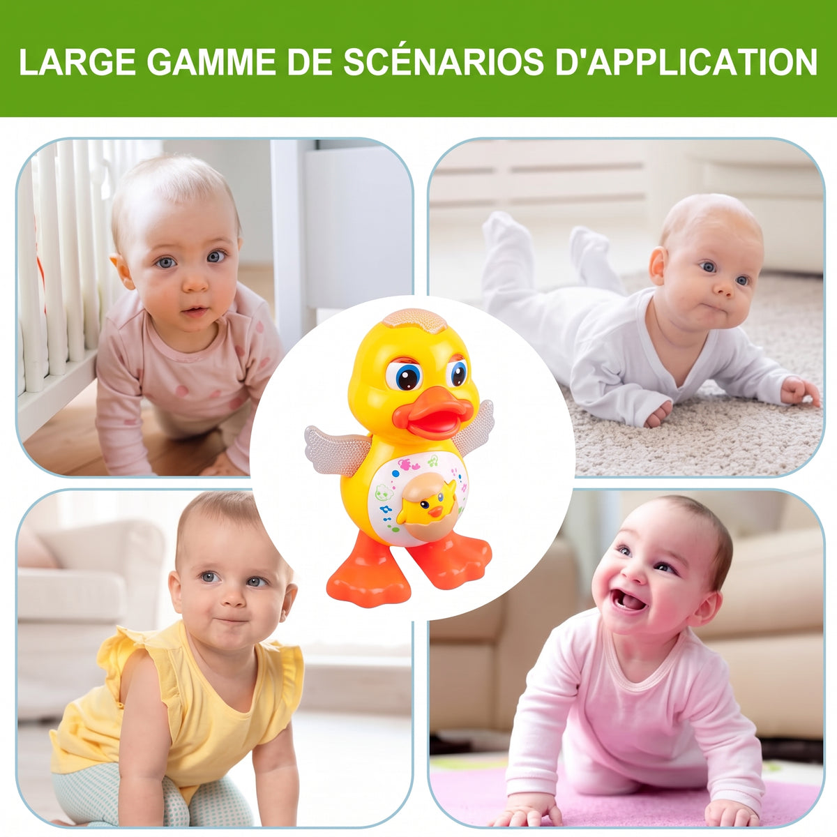 MagicDuck 360 – Le compagnon dansant aux effets LED synchronisés