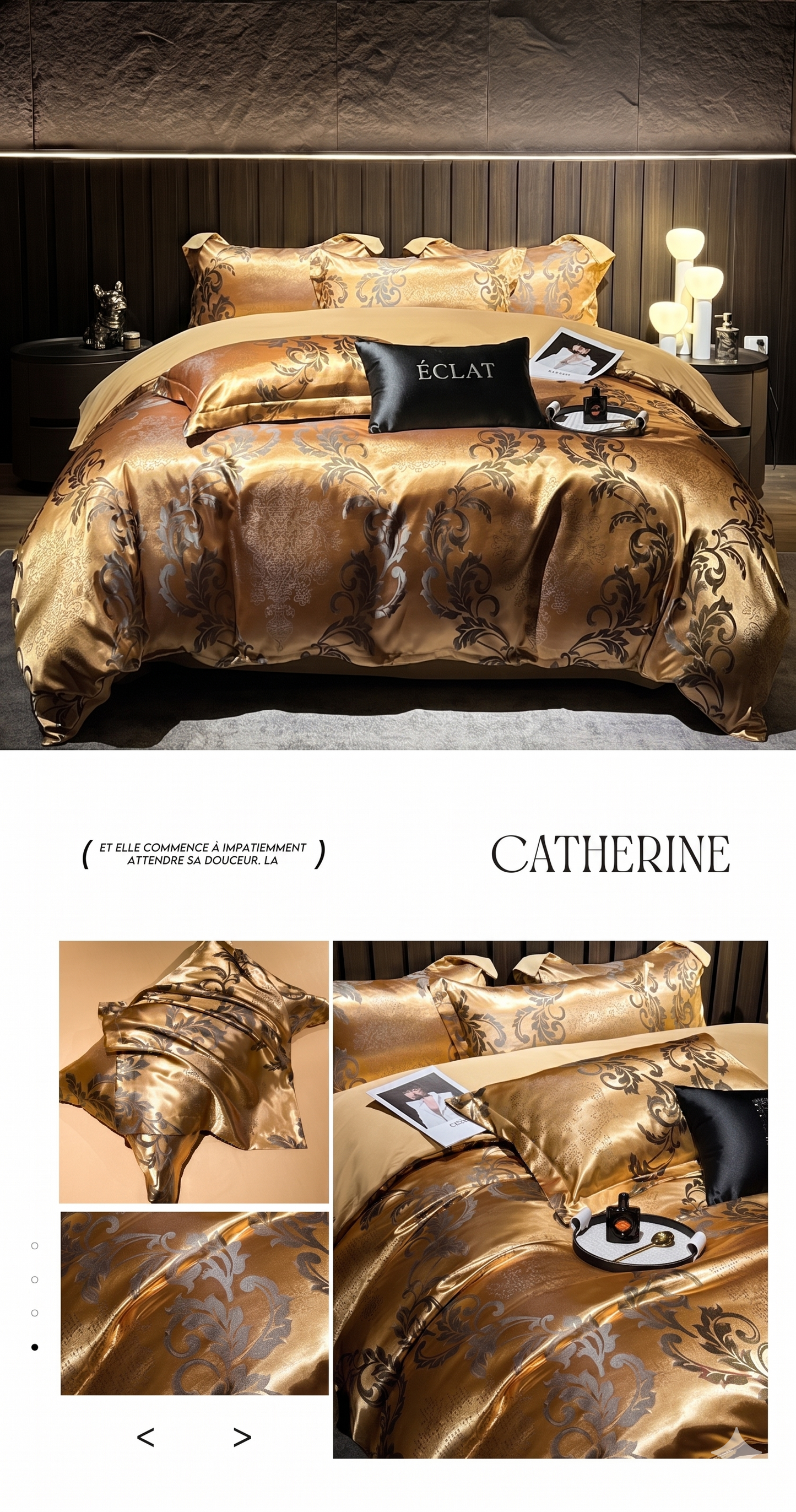 PureJacquard Chic – Le confort respirant et soyeux pour un sommeil haut de gamme