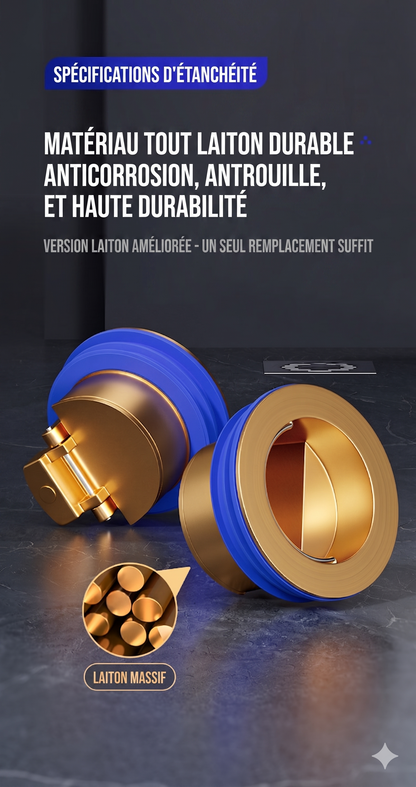OdorBlock Pro – La valve de vidange anti-odeurs universelle pour une maison saine