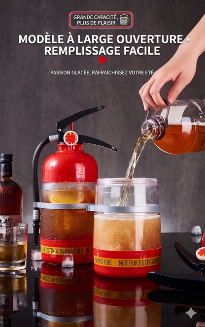 ExtinguiServe – Le distributeur de boissons original en forme d'extincteur